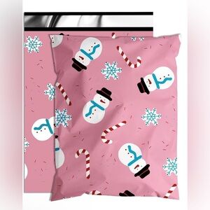 Christmas Snowmen Polymailer Bags 10pc 10x13in